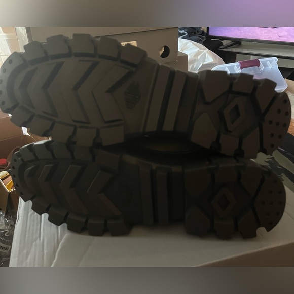 NIB Palladium Revolt Hi Tx in Olive Green Night High Top Sneaker Boots - Size 10 - Picture 7 of 10